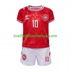 Maillot/Tenue Danemark Eriksen 10 Enfant Domicile UEFA Euro 2024